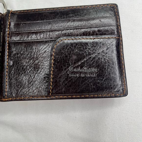 Tonelli Bifold Leather Wallet For Men Made in Italy #2767, classic, elegance - Picture 6 of 10